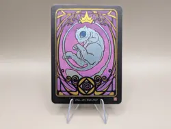 Pokai Gaku Art Yeuh Mew Promo Pokemon Custom Fan Card - Image 1