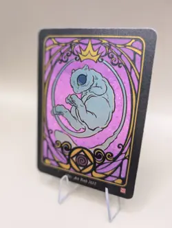 Pokai Gaku Art Yeuh Mew Promo Pokemon Custom Fan Card - Image 2