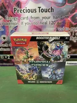 Factory Sealed RIP Pokemon Scarlet Violet Temporal Forces Booster Bundle 6 Packs - Image 1