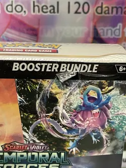 Factory Sealed RIP Pokemon Scarlet Violet Temporal Forces Booster Bundle 6 Packs - Image 2