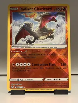 Pokemon Radiant Charizard 020/159 Pokemon Crown Zenith - Image 1