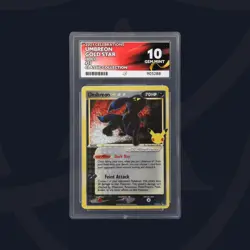 Pokemon TCG Umbreon Gold Star 17/17 Celebrations 25th Anniversary ACE 10 - Image 1