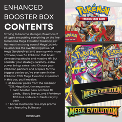 Pokemon TCG Mega Evolution Enhanced Booster Display Box 36 Packs NEW - PRESALE ✅ - Image 4