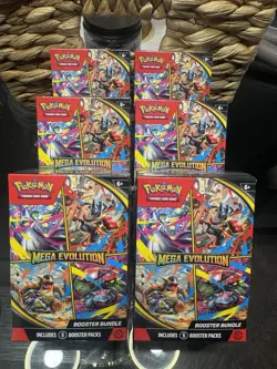 6X Mega Evolution Booster Bundle Pokemon TCG (36 PACKS!) - Ships Fast 🚚✅ - Image 1