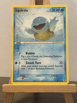 Pokemon TCG Squirtle 83/112 - EX FireRed & LeafGreen FRLG Ex 2004 Vintage - Image 1