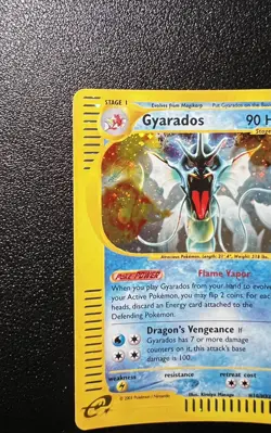 Pokemon Gyarados TCG H10/H32 Skyridge Holo Rare - Image 3