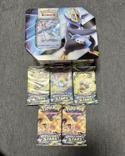 POKEMON TCG: Empoleon V Strikers Tin New Not Sealed - Image 1
