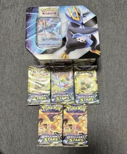 POKEMON TCG: Empoleon V Strikers Tin New Not Sealed - Image 3