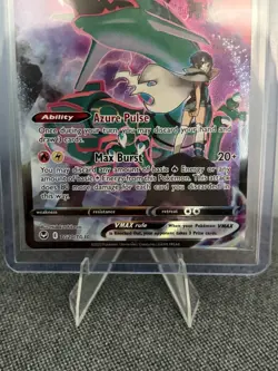 Pokemon TCG Rayquaza VMAX TG20/TG30 Silver Tempest NM+ Pack To Sleeve - Image 2