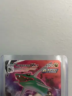 Pokemon TCG Rayquaza VMAX TG20/TG30 Silver Tempest NM+ Pack To Sleeve - Image 3