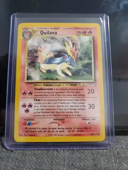 Pokemon TCG - Quilava Neo Genesis 47/111 - Regular Unlimited Uncommon - Image 1