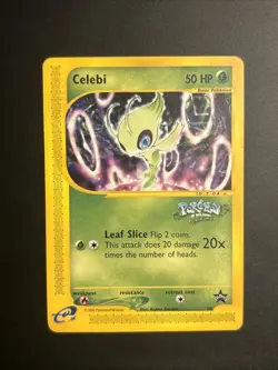 Pokemon TCG - Celebi 50 - Pokemon 4 Ever - Wizards Black Star Promos LP-NM - Image 1