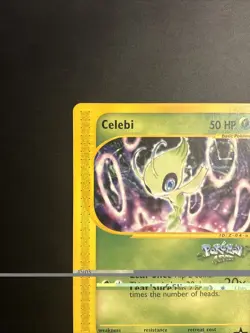 Pokemon TCG - Celebi 50 - Pokemon 4 Ever - Wizards Black Star Promos LP-NM - Image 2