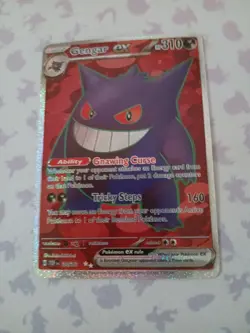 2024 Pokemon SV Temporal Forces TEF EN Gengar ex #193/162 EX/NM - Image 1