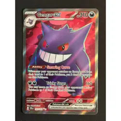 2024 Pokemon SV Temporal Forces TEF EN Gengar ex #193/162 EX/NM - Image 1
