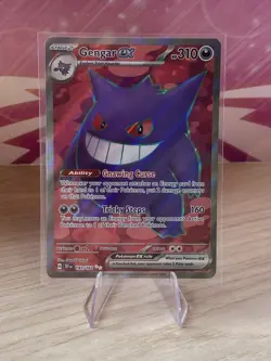 Pokemon Temporal Forces Gengar EX Full Art 193/162 NM - Image 1