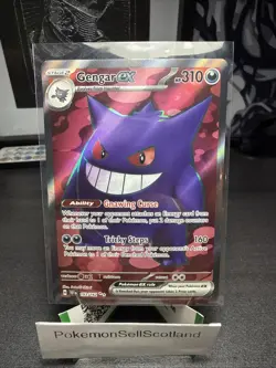 Pokemon TCG Gengar EX 193/162 Temporal Forces Full Art NM Condition ENGLISH - Image 1