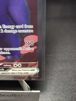 Pokemon TCG Gengar EX 193/162 Temporal Forces Full Art NM Condition ENGLISH - Image 4