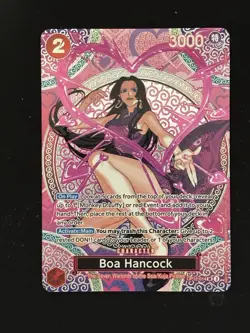 One Piece TCG OP15 Adventure on KAMI's Island Boa Hancock SP OP12-014 SR ENGLISH - Image 1