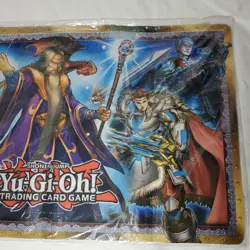 Vintage 1996 Yugioh Shonen Jump Play Mat Trading Card Game Yu-Gi-Oh New Sealed - Image 4