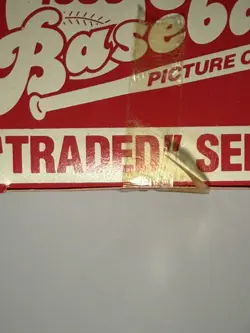 1986 Topps Traded Baseball Complete Set Sealed TAPE INTACT Unopened Bonds RC M30 - Image 2