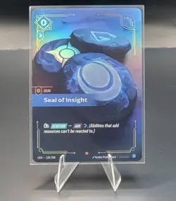 Riftbound: League of Legends TCG Origins Seal Of Insight #120/298 - Image 1