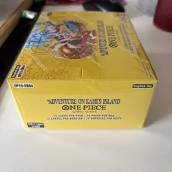 One Piece TCG | OP15 - Booster Box (24 Packs) Ripped Seal | In HAND -UK Seller - Image 2