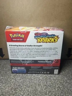 Pokemon TCG Surging Sparks Booster Box - SEAL DAMAGED - SEE PHOTOS - In Hand - Image 4