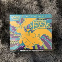 Pokemon TCG Ascended Hero’s Elite Trainer Box Ripped Seal 🚚✅ (READ DESCRIPTION) - Image 1