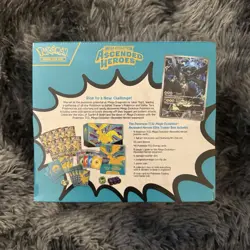 Pokemon TCG Ascended Hero’s Elite Trainer Box Ripped Seal 🚚✅ (READ DESCRIPTION) - Image 2