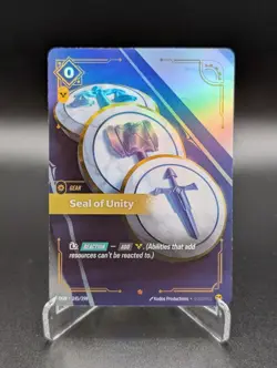 Seal of Unity Foil 245/298 Riftbound Origins English League of Legends NM - Image 1