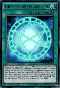 Yugioh The Seal of Orichalcos DRL3-EN070 Ultra Rare 1st Edition NM - Image 1