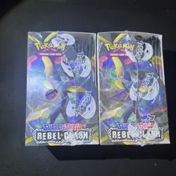 Pokemon TCG Sword &Shield Rebel Clash Half Booster Box - *DAMAGED SEAL* - Image 1