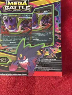 Pokemon Trading Card Game Mega Battle Deck (Mega Gengar Ex) - Image 4