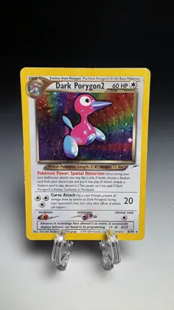 Pokemon TCG Dark Porygon2 Neo Destiny Holo Card 8/105 POP 3! RARE - Image 1