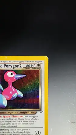 Pokemon TCG Dark Porygon2 Neo Destiny Holo Card 8/105 POP 3! RARE - Image 3