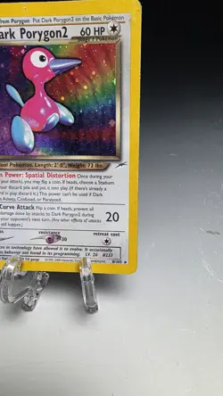 Pokemon TCG Dark Porygon2 Neo Destiny Holo Card 8/105 POP 3! RARE - Image 5