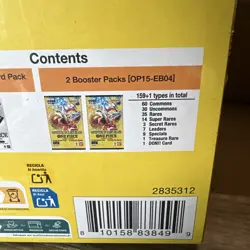 ONE PIECE CARD GAME DISPLAY OP-15 8x DOUBLE PACK SET 10 ENGLISH DP-10 USA - Image 3