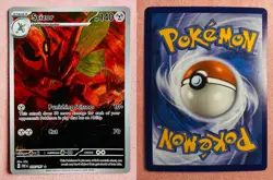 Scizor 205/197 | Obsidian Flames | 2023 Pokemon TCG Card | MP DENTS ON TOP EDGE - Image 3
