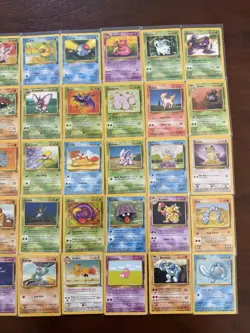 Vintage Pokemon 73 Card Lot Common Uncommon Base Set Fossil Jungle NM LP MP - Image 2