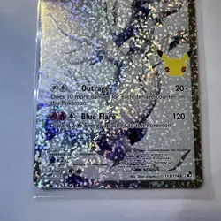 Pokemon TCG Reshiram Celebrations Holo Full Art Card 113/114 NM/M Pack Fresh - Image 3