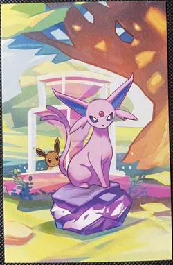 PUZZLE PIECE Espeon #196 - Scarlet & Violet Prismatic Pokemon Art Card 2025 - Image 1