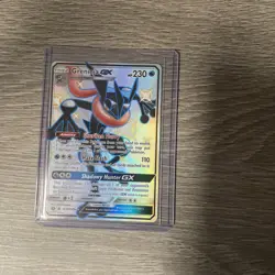 Pokemon TCG Greninja GX Full Art Shiny Holo Rare Card SV56/SV94 NM - Image 1