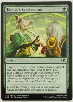 3x Tamiyo's Safekeeping ~ Kamigawa: Neon Dynasty ~ NM/MINT MTG Unplayed - Image 1
