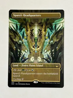 MTG Spara's Headquarters Borderless SNC 293 Nonfoil R Lightly Played - Image 1