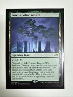 Boseiju, Who Endures R Kamigawa: Neon Dynasty 266 NM - Image 1