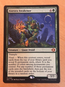 Magic the Gathering MTG Aurora Awakener Lorwyn Eclipsed NM - Image 1