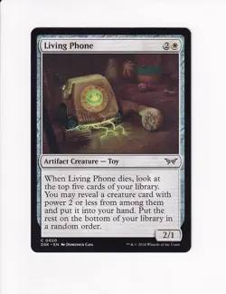 MAGIC THE GATHERING MTG DUSKMOURN: HOUSE OF HORROR LIVING PHONE (#2) - Image 1