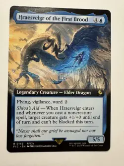 Hraesvelgr of the First Brood (Extended Art) ✅ Final Fantasy ✅ Magic (mtg) - Image 1