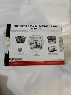 Magic: The Gathering Final Fantasy Bundle WOTC 9 Play Booster New/Sealed In Hand - Image 2